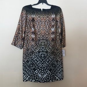 Animal print dress